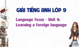 Powerpoint bài Unit 4 Learning A Foreign Language focus lớp 9